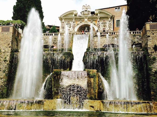 Fontana Nettuno e Organo, Villa d'Este [Foto di Misa Urbano]