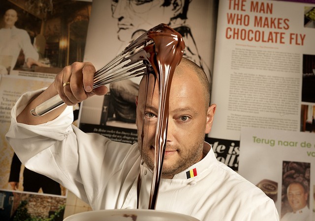 The Chocolate Line, Antwerp "The chocolate King" Dominique Persoone @work