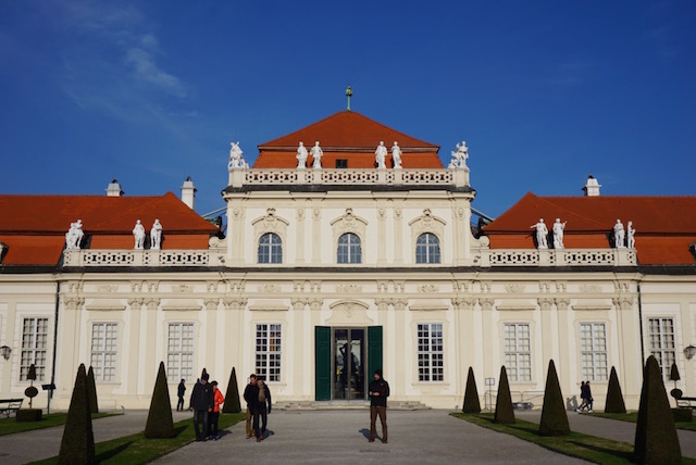 Il Belvedere inferiore a Vienna [Foto di Misa Urbano]
